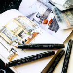 ماژیک کلاسیک تاچ بدنه مشکی