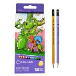 مداد رنگی ۱۲ رنگ سی کلاس مقوایی