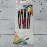 ست قلمو زبان گربه ایی 6 عددی