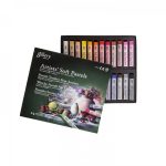 پاستل گچی مانگیو 24 رنگ سبز