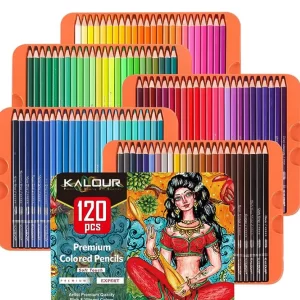 مداد رنگی 120 رنگ کالر