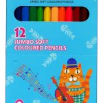 مداد رنگی جانبو اسکول فنس