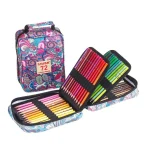 مدادرنگی کالور 72 رنگ کیف پارچه ای