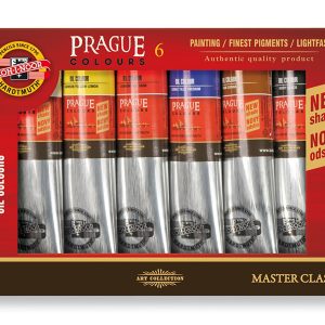 ست رنگ روغن کوه نور 6 رنگ